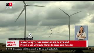 SINDICALIȘTII DIN ENERGIE IES ASTĂZI ÎN STRADĂ DIN CAUZA NOII LEGI A PENSIILOR_Știri B1TV_20 nov.