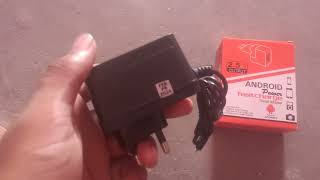 button phone ke liye charger unboxing