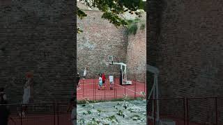 Basketball at Kalemegdan fortress, Belgrade