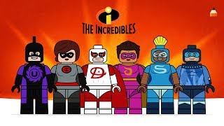 How To Draw Incredibles | Drawing LEGO Incredibles 2 | Coloring Pages | Part 4