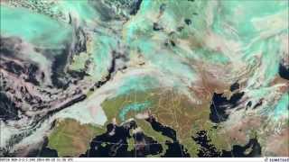 Europa e o estado do tempo em Março (METEOSAT-10 2014)