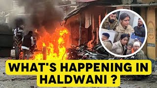 Haldwani Violence: छतों पर जमा किए गए पत्थर  | The True India