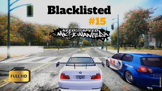 BMW M3 GTR Vs Blacklist #15 | Need for Speed™ Most Wanted REMASTERED