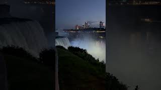 Niagara Falls in evening time