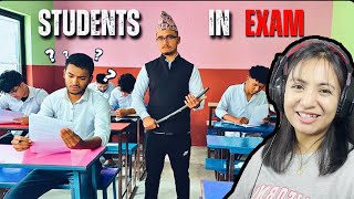 REACTING TO STUDENTS IN EXAM by @101_vines