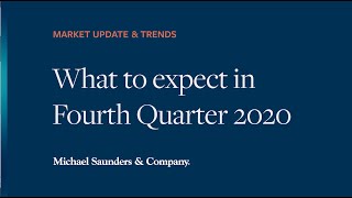 Market updates & trends: What to expect in fourth quarter 2020