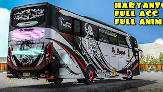 MOD BUSSID || NEW HARYANTO FULL ANIM MBOISS