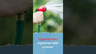 Understand hypertension with a simple garden hose trick! #shorts #hypertension