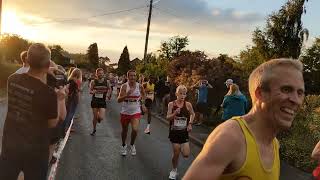 Finish of the Mid Cheshire 5k - 26 August 2022