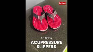 Step Into Wellness with Every Step | Dr. Ortho Acupressure Ladies Slipper