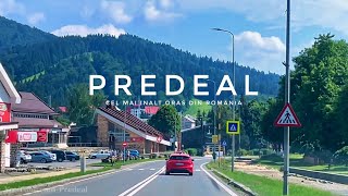 Predeal - O plimbare virtuală prin Predeal pe timpul verii - Orașul celor 4 anotimpuri