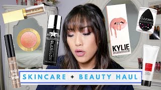 SKINCARE & BEAUTY HAUL (Kylie Cosmetics, YesStyle.com, Sephora, Ulta + Drugstore) | JAIME PARK