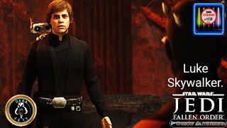 Star Wars Jedi Fallen Orden modo Luke Skywalker.