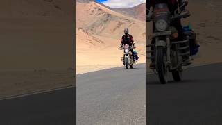 Epic Ladakh Adventure on a Bullet | Defying Limits Massage For Haters 💪🏻 #shorts