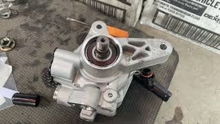 2005 Honda Civic Power Steering Pump Replacement