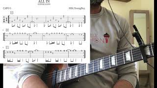 NBA YoungBoy - ALL IN (Guitar Loop with Tab)