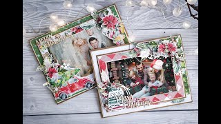 Christmas Cards (Process Video) with BlooMar Designs Decorative Chipboards