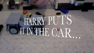 HARRY POTTER AND THE FLYING LEGO CAR