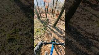 Black trail #mtb #enduro #bike #transitionbikes #sentinel #insta360go3 #winter