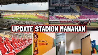 TERUS BERSOLEK! Update Stadion Manahan Solo! Perawatan Rumput,Interior, Hiasan Piala Dunia