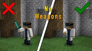 Weapons are so overrated! (no weapons challenge) | Hypixel Skywars