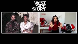 Ariana DeBose and David Alvarez interview for West Side Story