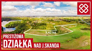 Działka inwestycyjna nad jeziorem Skanda - Olsztyn