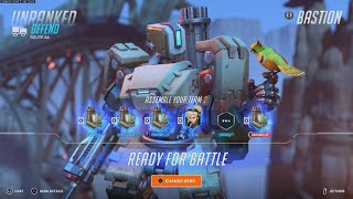 Overwatch: Classic Route 66 Bastion Gameplay