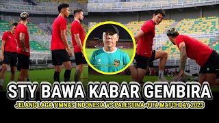 🔴LIVE DI RCTI MALAM HARI❗JELANG LAGA TIMNAS VS PALESTINA STY BAWA KABAR GEMBIRA FIFA MATCHDAY 2023