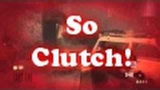 I CAN'T BELIVE I SURVIVED! Amazing Clutch (Black Ops 2 Zombies Clutch)!