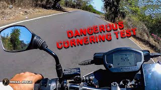 Dangerous Cornering Test On Electric Bike 😍 | Tork Kratos | Rahul Jangid #video #bike #sports #power