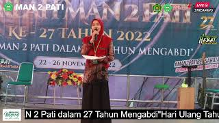 HARLAH MAN 2 PATI ke - 27 TAHUN