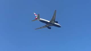 British Airways Boeing 777-236(ER)  [G-YMMP] departure from London Heathrow