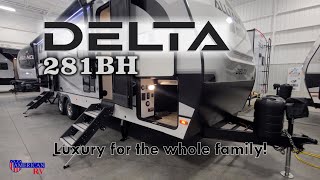 2024 Delta 281BH by Alliance RV - A Luxury Bunkhouse travel trailer for the Whole Family