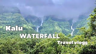 Kalu waterfall trek vlogs- Maharashtra beautiful waterfall in malshej ghat