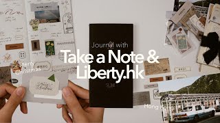 It's journal o'clock: Take a Note & Liberty.hk | Undated Vertical Weekly Planner #iambrownholic