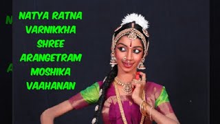 Bharathanatya Arangetram of Natya Ratna Varnikkha shree an performence about Lord ganesha