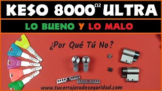 KESO 8000 ULTRA vs KESO 8000 PREMIUM [COMPARATIVA] DIFERENCIAS [ANTIBUMPING] [ANTI IMPRESION]