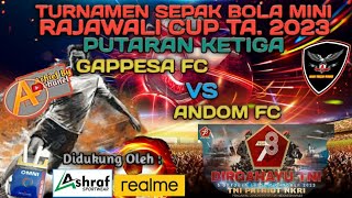 Gappesa Fc [Sarata] Vs Andom Fc [Kodo Tukad Mas] Sepak Bola Mini Rajawali Cup Ta. 2023