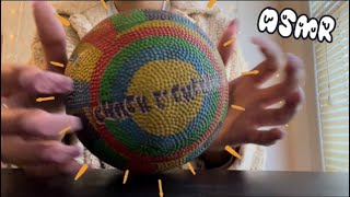 ASMR Fast and Aggressive Textured Scratching & Tapping 🥥🪥🏀