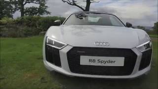 White R8 Spyder V10 Plus - Bristol