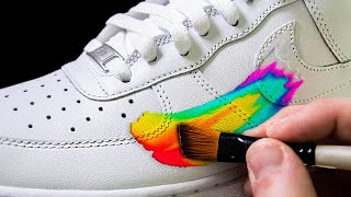 Custom Air Force 1's!! (Giveaway?!) 🎨🎨