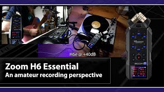 Zoom H6 Essential - Some unconventional test