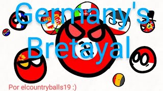 Germany's Bretayal (animation) #countryballs