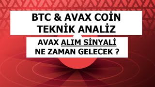 BTC - AVAX Teknik Analiz