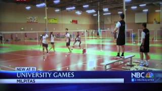 NBC Bay Area -  Interview Team USA Badminton at World University Games 2015.