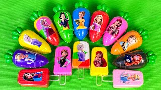 Playing Slime With  Disney Princesses Clay - Satisfying Slime ASRM