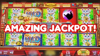 AMAZING Jackpot on Lucky Buddha! It Really *Is* a Lucky Cat!