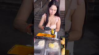 Mango Sticky Rice in Thailand -Thai Street Food