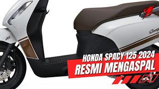 Honda Spacy 125cc 2024‼️Kini bertampang restro harga 18 jutaan